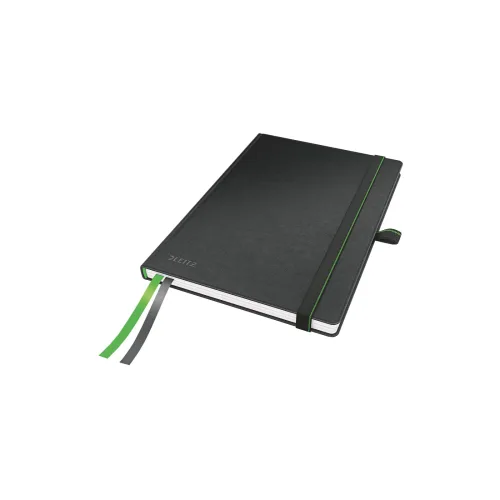 Leitz, LEITZ Notizbuch Complete A5 44770095 kariert schwarz