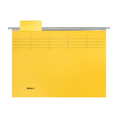 Biella, BIELLA H&auml;ngemappen-Set 271455.20 gelb 5 St&uuml;ck