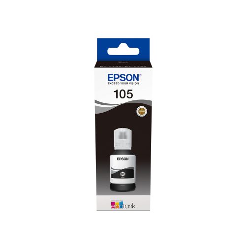 Epson, EPSON Tintenbeh&auml;lter 105 schwarz T00Q140 EcoTank ET-7700 8000 Seiten