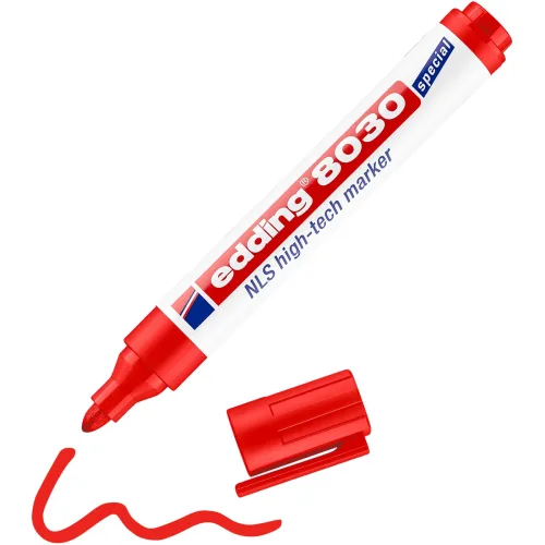 edding, EDDING Hightech Marker 8030 1,5-3mm 8030-2 rot