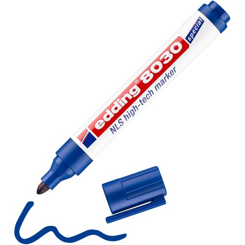 edding, EDDING Hightech Marker 8030 1,5-3mm 8030-3 blau