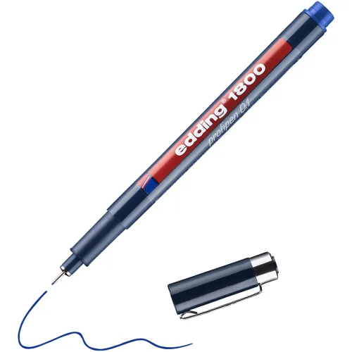 edding, EDDING Profipen 1800 0.10-0.25mm 1800-3-01 blau