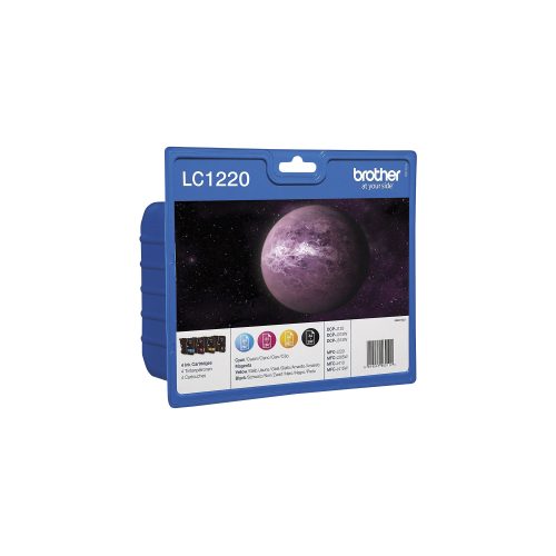 Brother Lc1220Valbp Multi Pack Cmybk - Tintenpatrone