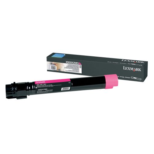 Original Tonerpatrone magenta Lexmark X950X2MG