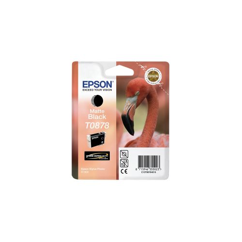 Epson T0878 UltraChrome mattschwarz Tintenpatrone