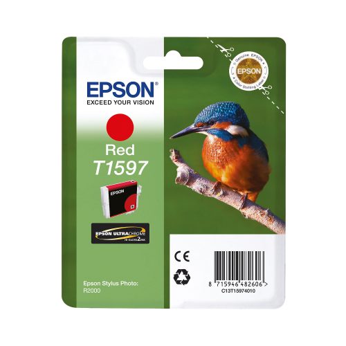 Epson T1597 Original Tintenpatrone C13T15974010 Rot