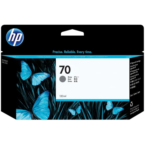 HP, HP Tintenpatrone 70 grey C9450A DesignJet Z2100/3100 130ml