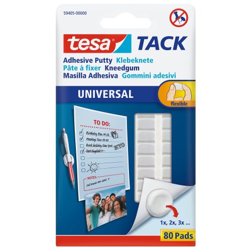 tesa, TESA Powerstrips Tack 594050000 universal 80 Pads