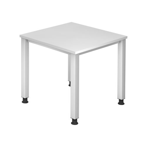 Hammerbacher Schreibtisch Q Serie Weiß 800 x 685 mm VQS08/W