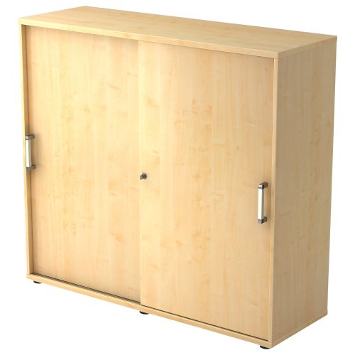Hammerbacher Schiebetürenschrank 3FH CE Ahorn 1.200 x 400 x 1.100 mm