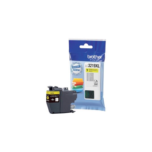 Brother, BROTHER Tintenpatrone XL yellow LC-3219Y MFC-J6530DW 1500 Seiten