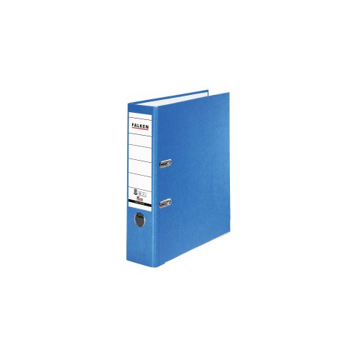 Falken Ordner DIN A4 80 mm Blau 2 Ringe Pappe