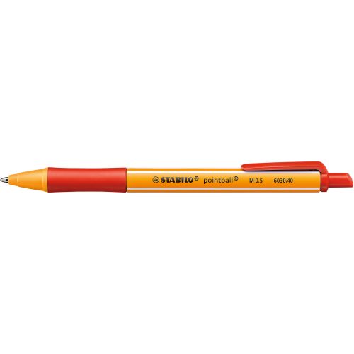 STABILO, STABILO Kugelschreiber pointball 0.5mm 6030/40 rot