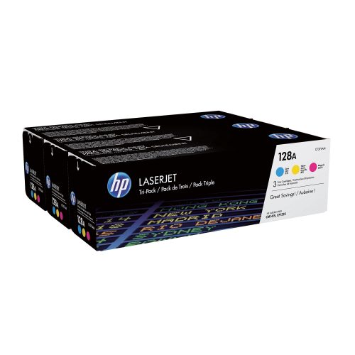 HP, HP Toner Tri-Pack 128A CMY CF371AM Color LJ Pro CM1415 1300 S.