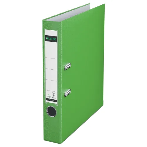 Leitz 180° Ordner A4 52 mm Hellgrün 2 Ringe 1015 PP (Polypropylen) Hochformat