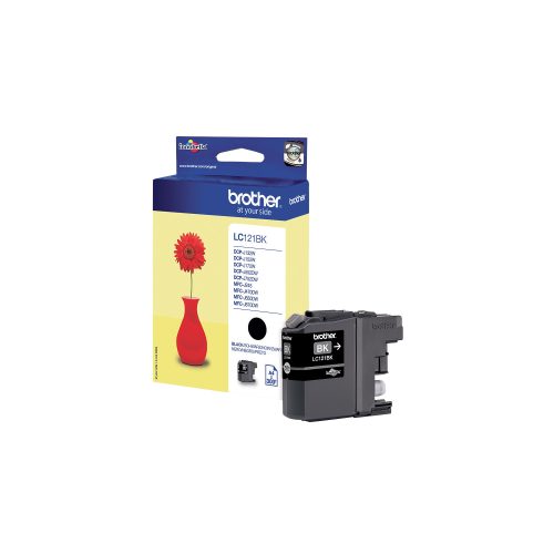 Brother, BROTHER Tintenpatrone schwarz LC-121BK DCP-J132 300 Seiten