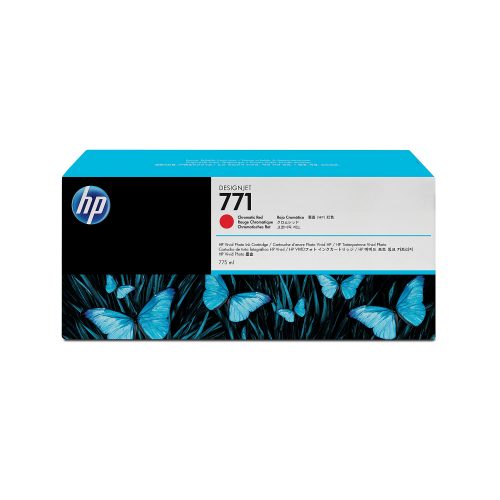 Hp, HP 771C Chromrot DesignJet Druckerpatrone, 775 ml