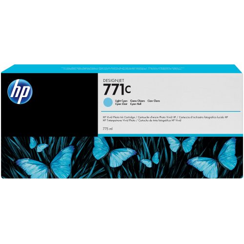 HP, HP Tintenpatrone 771C light cyan B6Y12A DesignJet Z6200 775ml