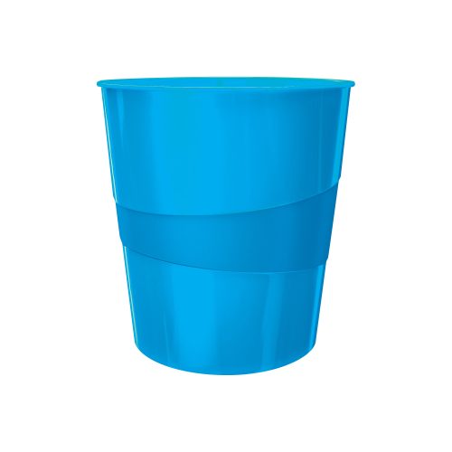 Leitz, LEITZ Papierkorb WOW 15 Liter 52781036 blau