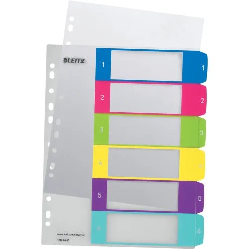Leitz, LEITZ Register WOW PP A4 12420000 1-6