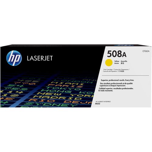 HP, HP Toner-Modul 508A yellow CF362A CLJ Enterprise M552 5000 S.