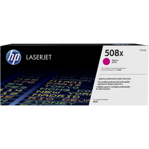 HP, HP Toner-Modul 508X magenta CF363X CLJ Enterprise M552 9500 S.