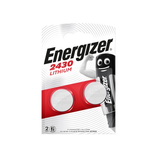 Energizer, ENERGIZER Knopfzelle Lithium 3V CR2430 2 St&uuml;ck