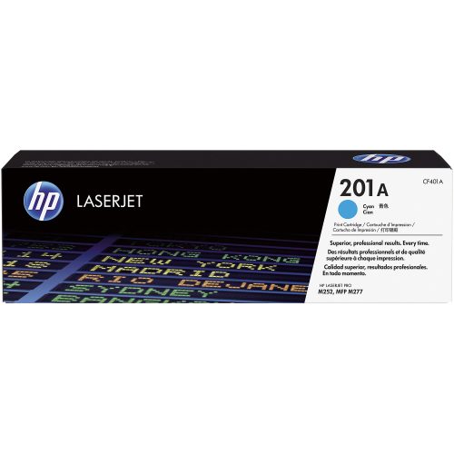 HP, HP Toner-Modul 201A cyan CF401A CLJ Pro M252/MFP277 1330 S.
