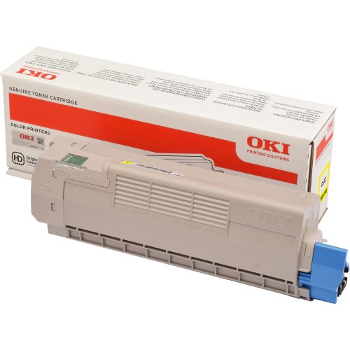 OKI -  Toner yellow 46507505 C612 6000 Seiten, Schwarz, One Size