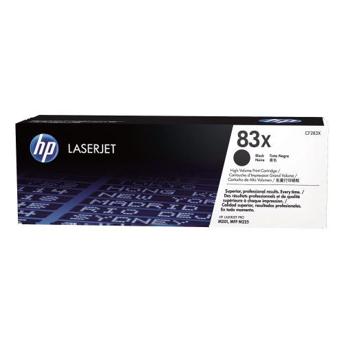 HEWLETT PACKARD - HP Toner-Modul 83X schwarz CF283X LaserJet Pro M225 2200 S., One Size