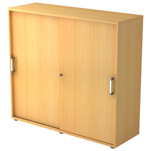 Hammerbacher Schiebetürenschrank 3FH CE Buche 1.200 x 400 x 1.100 mm