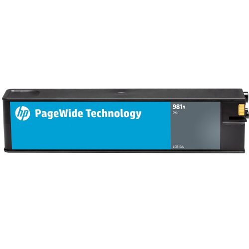 HP, HP Tintenpatrone 981Y cyan L0R13A PW Enterprise 556 16'000 S.