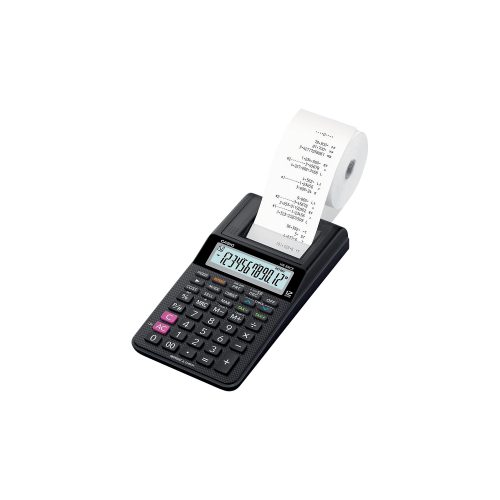 Casio Portable 12 Digit Printing Calculator (Modell-Nr. HR8RCE-BK)