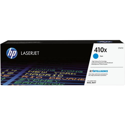 HP, HP Toner-Modul 410X cyan CF411X CLJ Enterprise M452 5000 S.