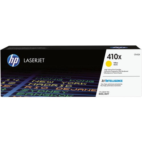 HP, HP Toner-Modul 410X yellow CF412X CLJ Enterprise M452 5000 S.