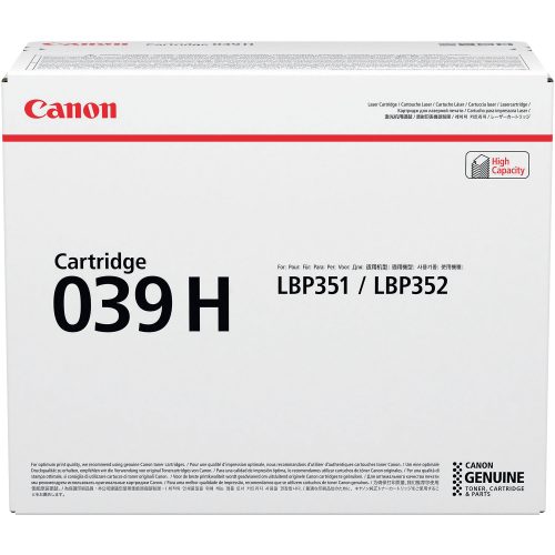 Canon, CANON Toner-Modul 039H schwarz 0288C001 LBP 351x/352x 25'000 Seiten