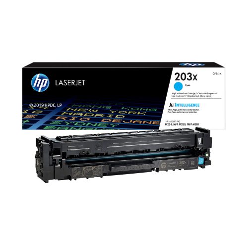 HP, HP Toner-Modul 203X cyan CF541X CLJ Pro M254/MFP M280 2500 S.