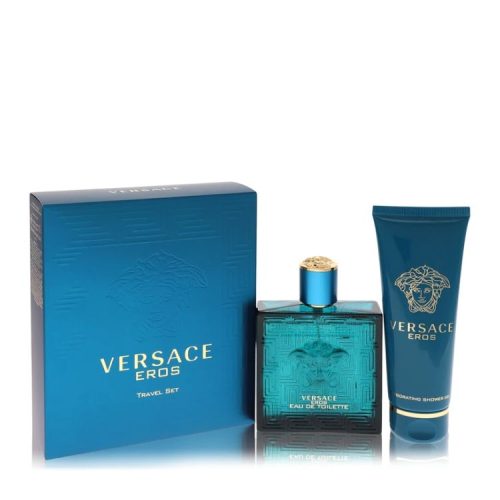 Versace, Versace Eros Gift Set -- 100 ml Eau De Toilette Spray + 100 ml Shower Gel