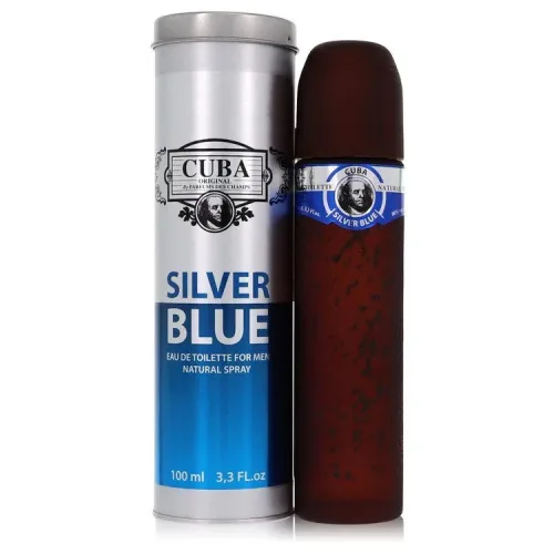 Fragluxe, Fragluxe Cuba Silver Blue Eau De Toilette Spray 100 ml