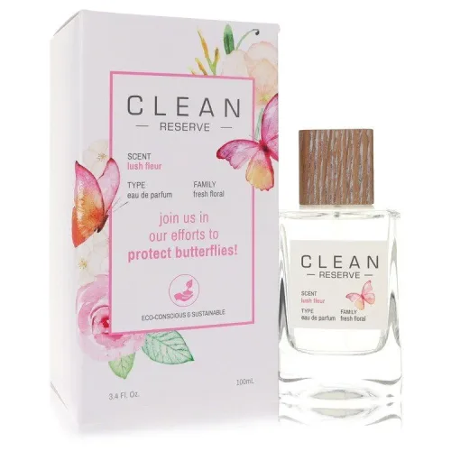 Clean, Clean Reserve Lush Fleur Eau De Parfum Spray (Butterfly Edition) 100 ml