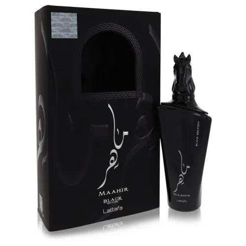 Lattafa, Lattafa Maahir Black Edition Eau De Parfum Spray (Unisex) 100 ml