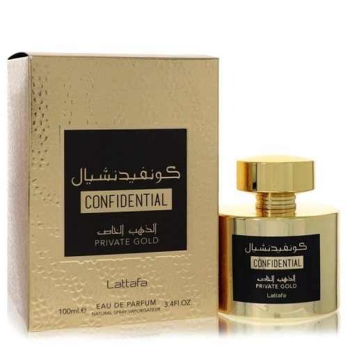 Lattafa, Lattafa Confidential Private Gold Eau De Parfum Spray (Unisex) 100 ml