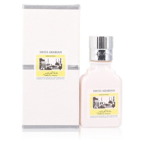 Swiss Arabian, Swiss Arabian Jannet El Firdaus Concentrated Perfume Oil Free From Alcohol (Unisex White Attar) 9 ml
