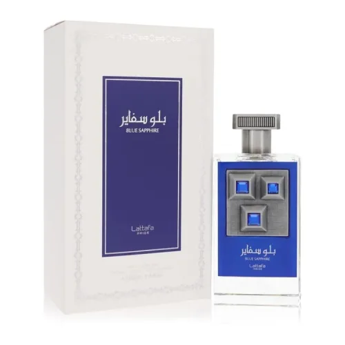 Lattafa, Lattafa Pride Blue Sapphire Eau De Parfum Spray (Unisex) 100 ml