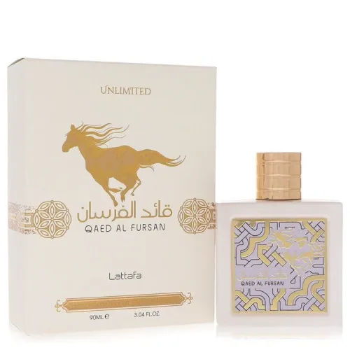 Lattafa, Lattafa Qaed Al Fursan Unlimited Eau De Parfum Spray (Unisex) 90 ml