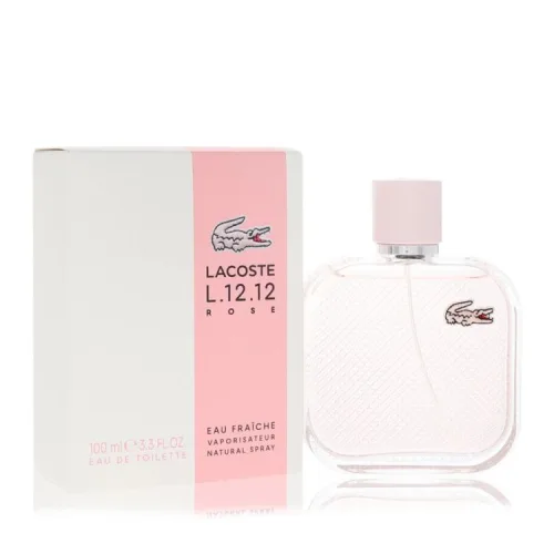 Lacoste, Lacoste - Eau de Toilette, L.12.12 Rose Eau Fraiche Eau de Toilette, 100  ml