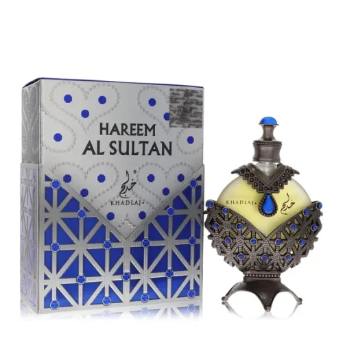 Khadlaj, Khadlaj Hareem Al Sultan Blue Concentrated Perfume OIl (Unisex) 35 ml