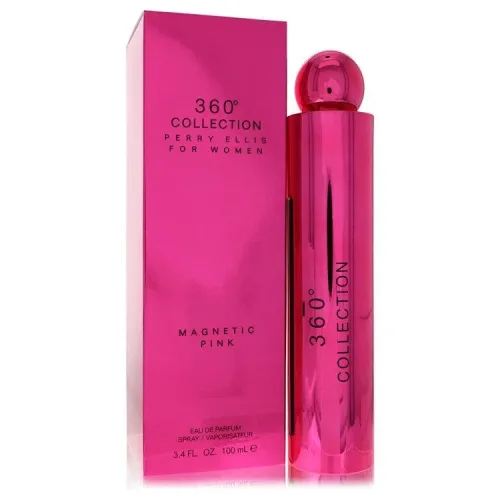 Perry Ellis, Perry Ellis 360 Collection Magnetic Pink Eau De Parfum Spray 100 ml