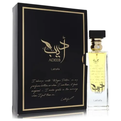 Lattafa, Lattafa Adeeb Eau De Parfum Spray (Unisex) 80 ml