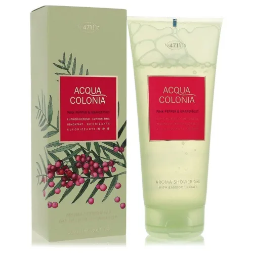 Maurer & Wirtz, 4711 Acqua Colonia Pink Pepper & Grapefruit by Maurer & Wirtz Shower Gel 200 ml